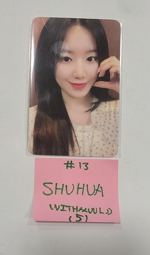 (g) I-DLE "2" 2nd Full Album -  Withmuu Luckydraw Event Photocard Round 2 [24.4.18] - HALLYUSUPERSTORE