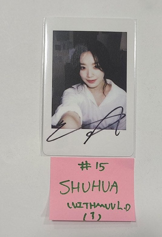 (g) I-DLE "2" 2nd Full Album -  Withmuu Luckydraw Event Photocard Round 2 [24.4.18] - HALLYUSUPERSTORE