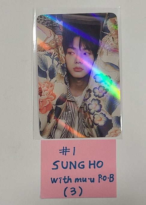 Boynextdoor  "HOW?" - Withmuu Pre-Order Benefit Hologram Photocard [Sticker Ver.] [24.4.18] - HALLYUSUPERSTORE