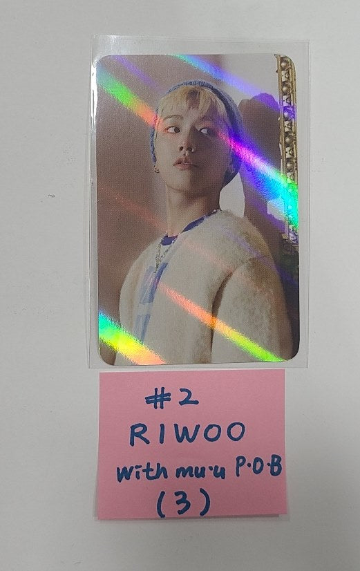 Boynextdoor  "HOW?" - Withmuu Pre-Order Benefit Hologram Photocard [Sticker Ver.] [24.4.18] - HALLYUSUPERSTORE