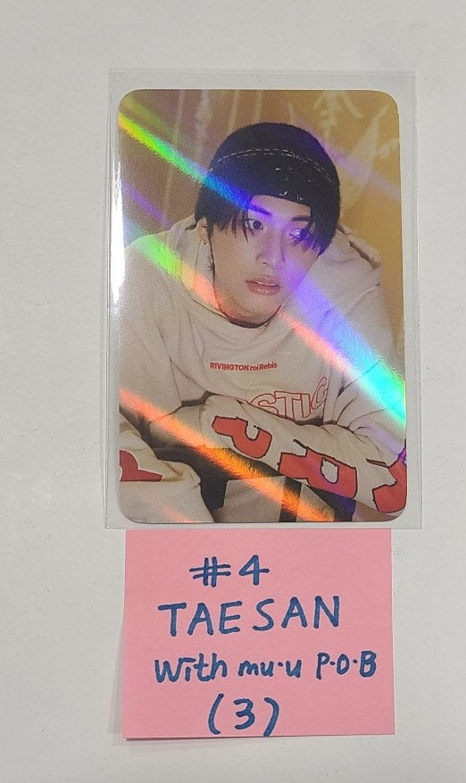 Boynextdoor  "HOW?" - Withmuu Pre-Order Benefit Hologram Photocard [Sticker Ver.] [24.4.18] - HALLYUSUPERSTORE