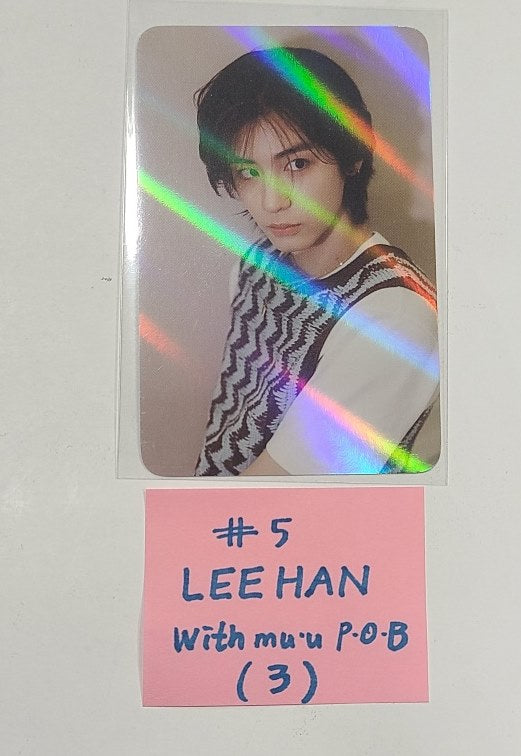 Boynextdoor  "HOW?" - Withmuu Pre-Order Benefit Hologram Photocard [Sticker Ver.] [24.4.18] - HALLYUSUPERSTORE