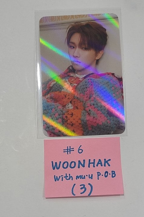 Boynextdoor  "HOW?" - Withmuu Pre-Order Benefit Hologram Photocard [Sticker Ver.] [24.4.18] - HALLYUSUPERSTORE