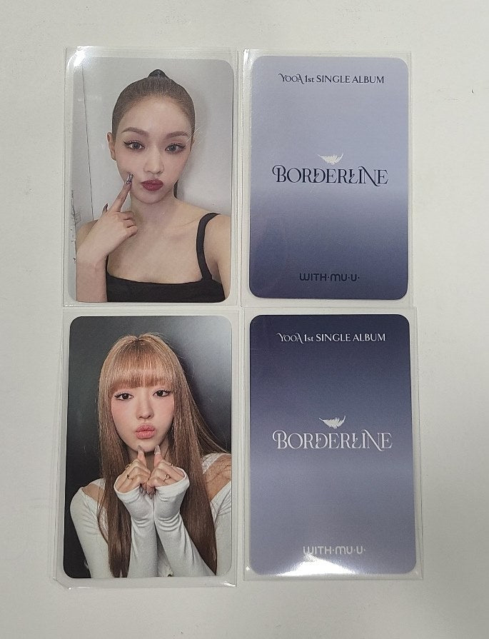 YOOA (Of Oh My Girl) "Borderline" - Withmuu Fansign Event Photocard [Poca Ver.] [24.4.18] - HALLYUSUPERSTORE