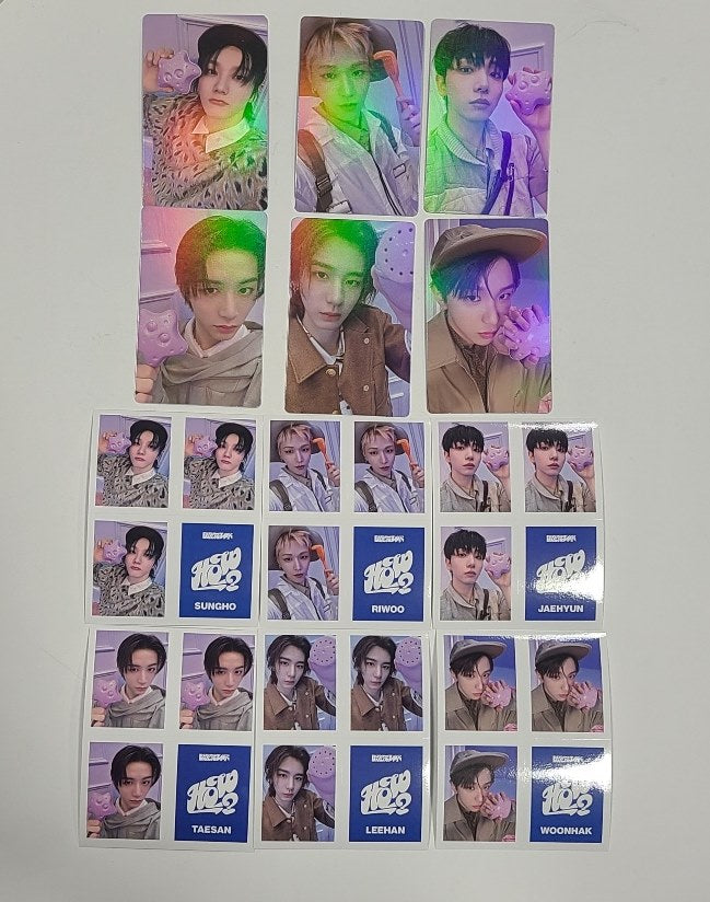 Boynextdoor  "HOW?" - Weverse Shop Pre-Order Benefit Hologram Photocard, Sticker Set (6EA) [Sticker Ver.] [24.4.18] - HALLYUSUPERSTORE