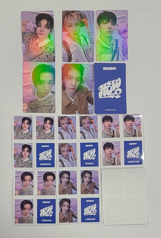 Boynextdoor  "HOW?" - Weverse Shop Pre-Order Benefit Hologram Photocard, Sticker Set (6EA) [Sticker Ver.] [24.4.18] - HALLYUSUPERSTORE