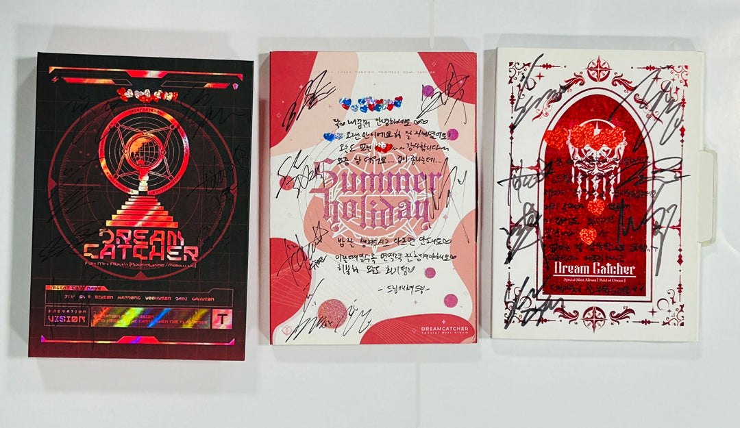 Dreamcatcher - Hand Autographed(Signed) Promo Album [24.4.18] - HALLYUSUPERSTORE