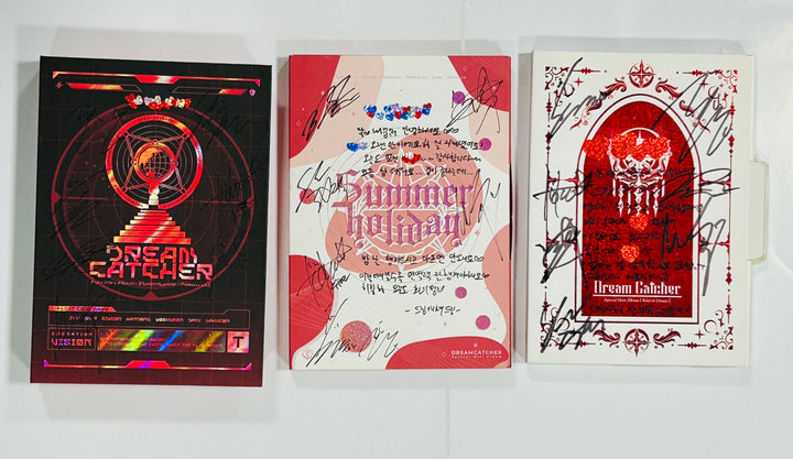 Dreamcatcher - Hand Autographed(Signed) Promo Album [24.4.18] - HALLYUSUPERSTORE
