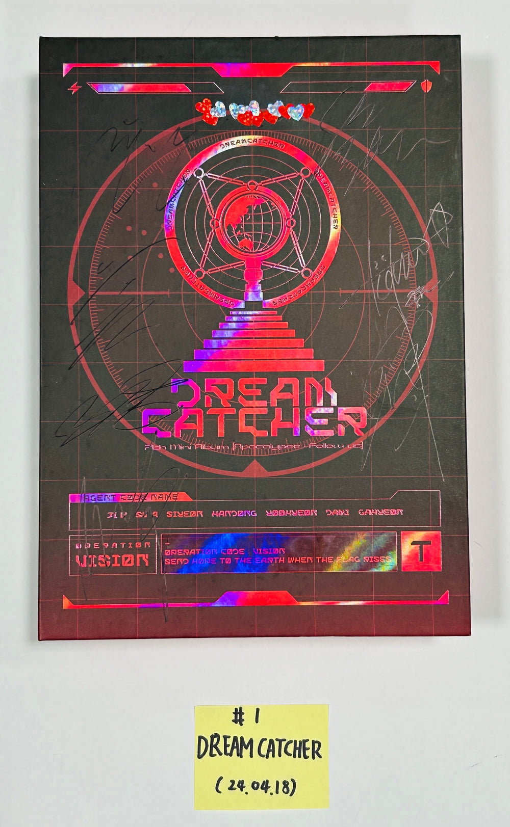 Dreamcatcher - Hand Autographed(Signed) Promo Album [24.4.18] - HALLYUSUPERSTORE