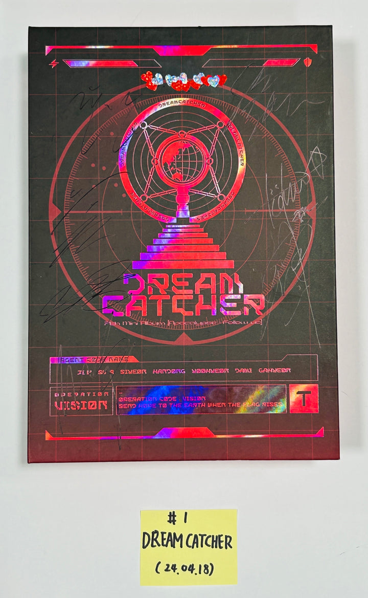 Dreamcatcher - Hand Autographed(Signed) Promo Album [24.4.18] - HALLYUSUPERSTORE