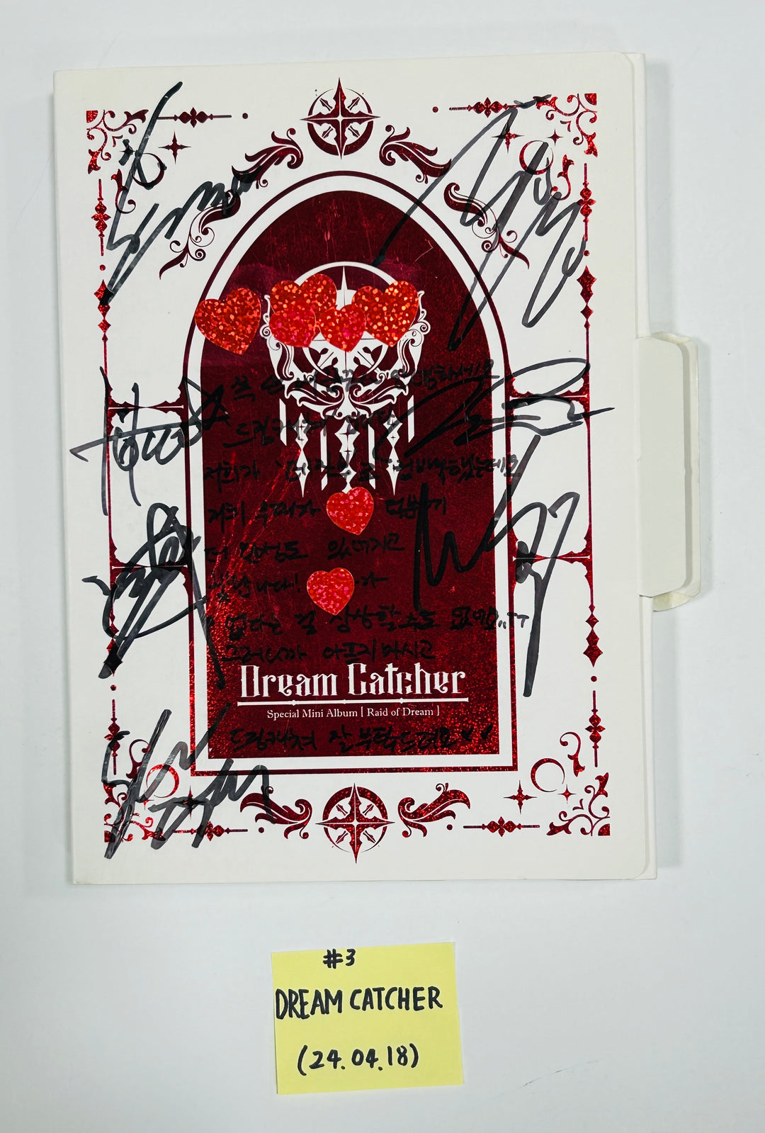 Dreamcatcher - Hand Autographed(Signed) Promo Album [24.4.18] - HALLYUSUPERSTORE