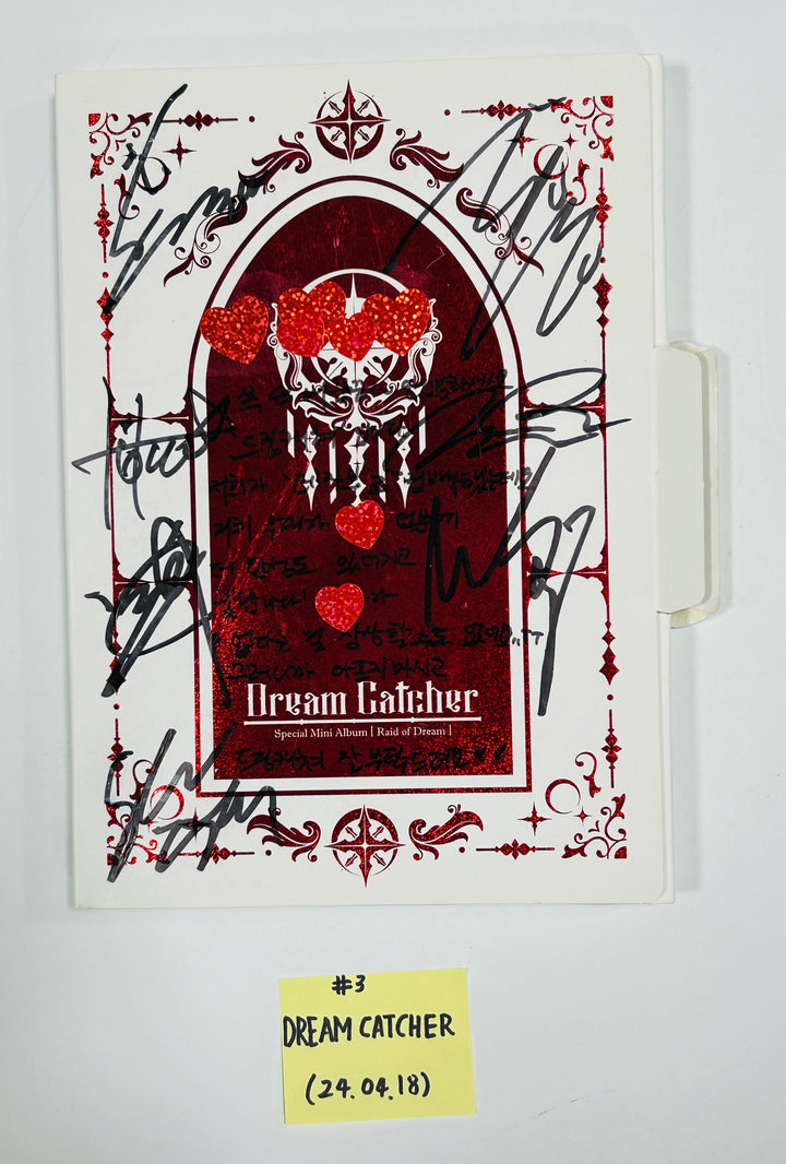 Dreamcatcher - Hand Autographed(Signed) Promo Album [24.4.18] - HALLYUSUPERSTORE