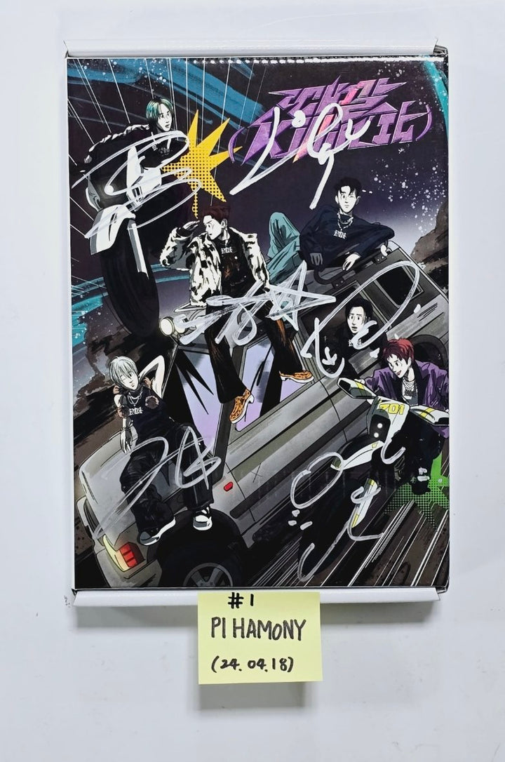 P1harmony - Hand Autographed(Signed) Promo Album [24.4.18] - HALLYUSUPERSTORE