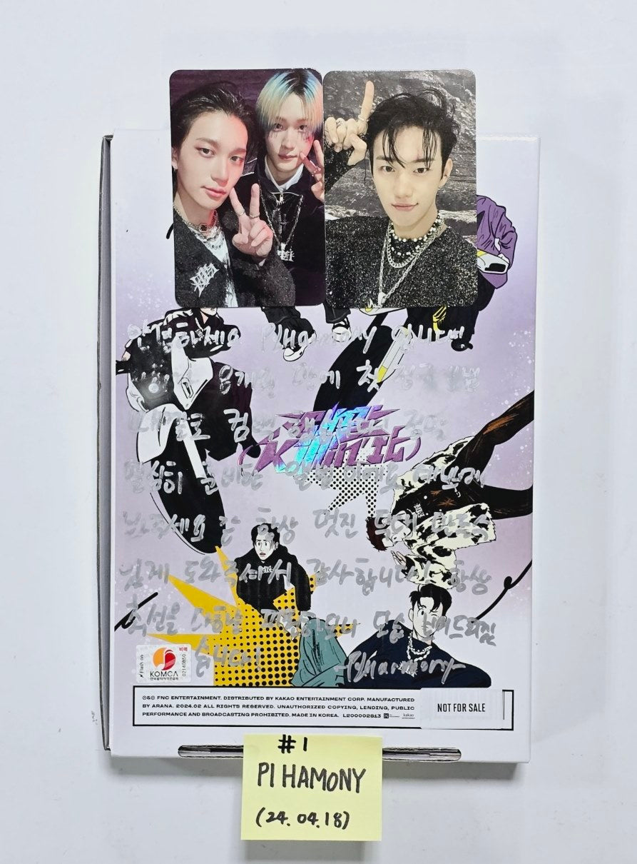P1harmony - Hand Autographed(Signed) Promo Album [24.4.18] - HALLYUSUPERSTORE