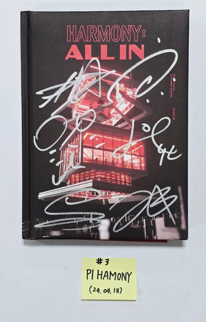 P1harmony - Hand Autographed(Signed) Promo Album [24.4.18] - HALLYUSUPERSTORE