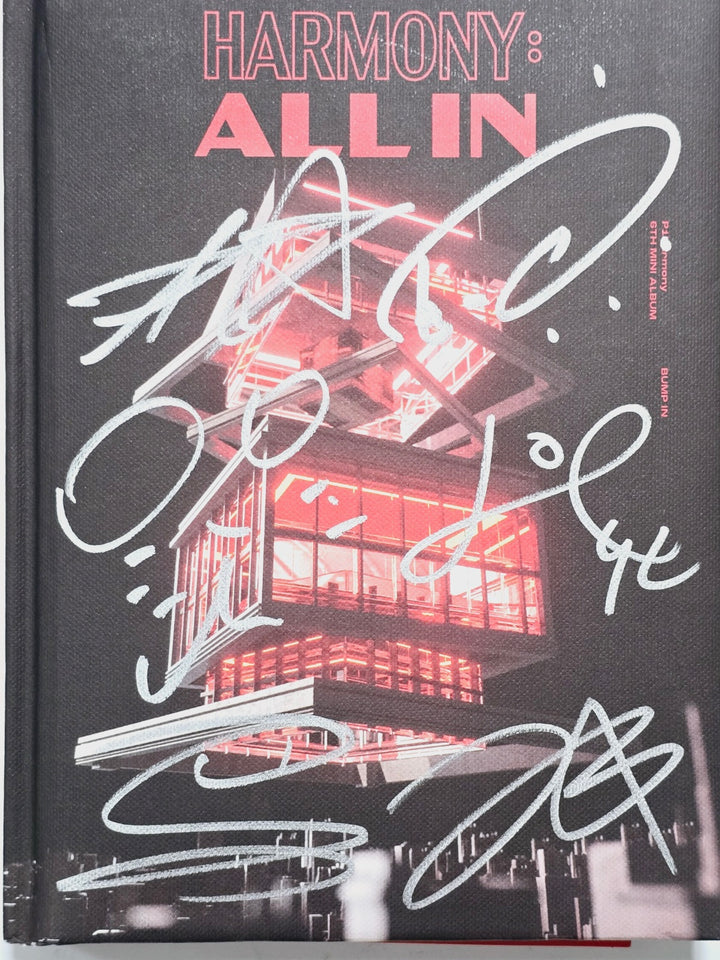 P1harmony - Hand Autographed(Signed) Promo Album [24.4.18] - HALLYUSUPERSTORE