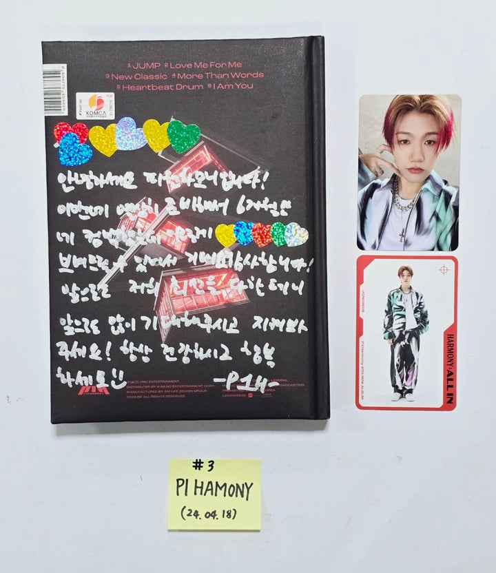 P1harmony - Hand Autographed(Signed) Promo Album [24.4.18] - HALLYUSUPERSTORE