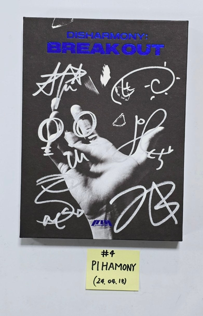 P1harmony - Hand Autographed(Signed) Promo Album [24.4.18] - HALLYUSUPERSTORE