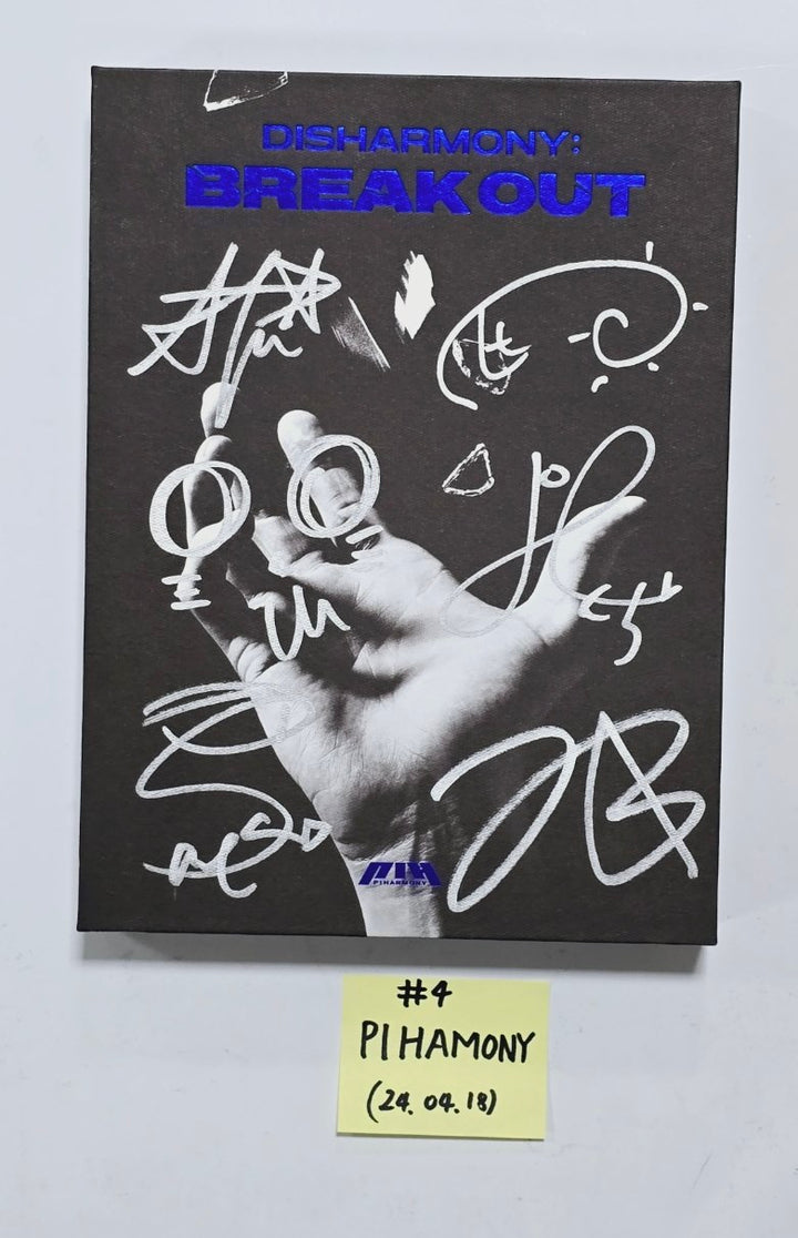 P1harmony - Hand Autographed(Signed) Promo Album [24.4.18] - HALLYUSUPERSTORE