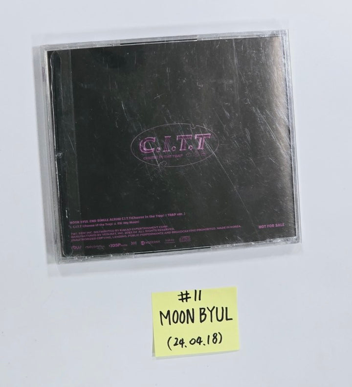 Mamamoo and Solar, Whee In, Hwasa, Moonbyul (of Mamamoo) - Hand Autographed(Signed) Promo Album [24.4.18] - HALLYUSUPERSTORE