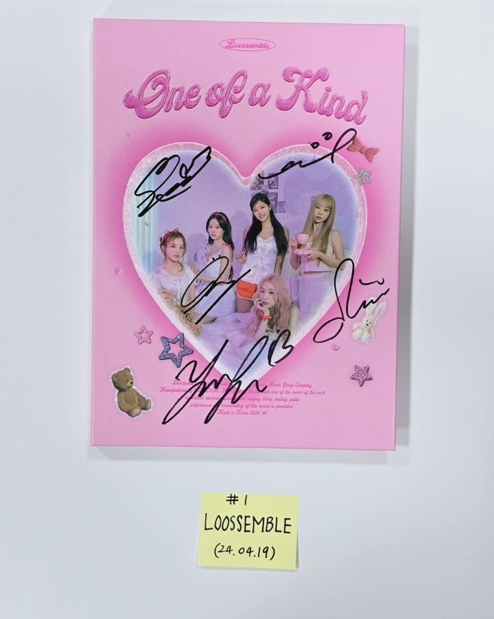 Loossemble "One of a Kind". BEWAVE "BE;WAVE" - Hand Autographed(Signed) Promo Album [24.4.19] - HALLYUSUPERSTORE