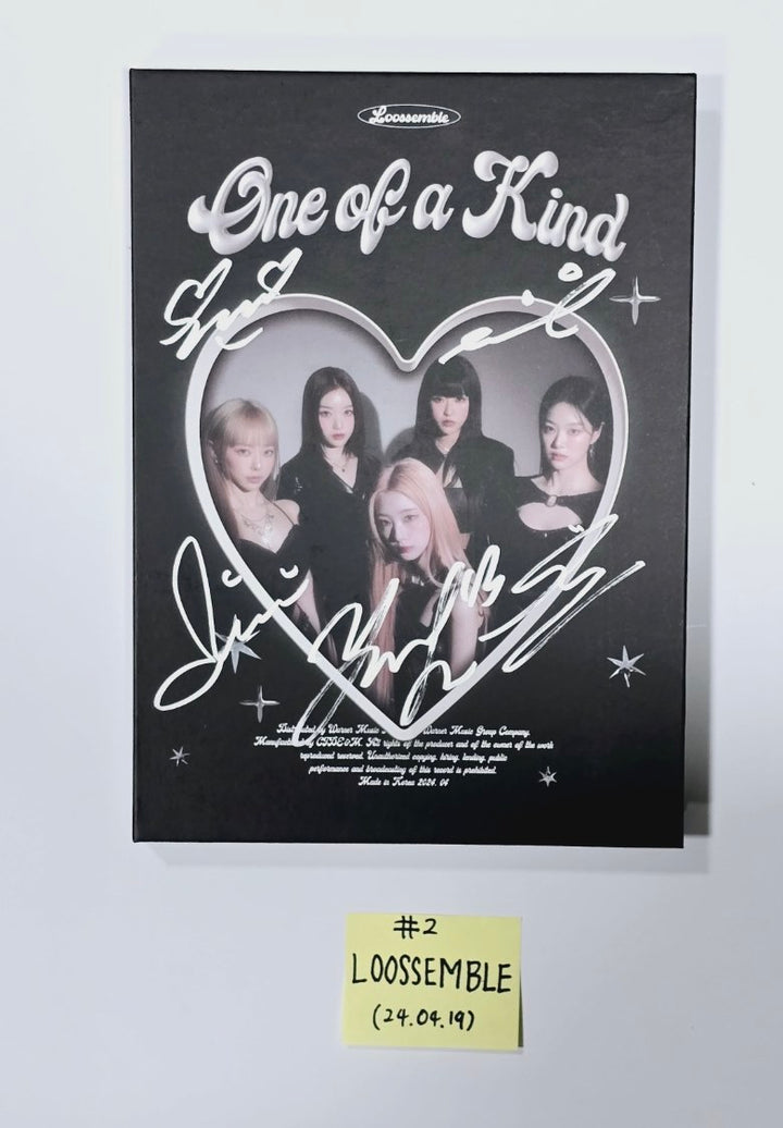 Loossemble "One of a Kind". BEWAVE "BE;WAVE" - Hand Autographed(Signed) Promo Album [24.4.19] - HALLYUSUPERSTORE