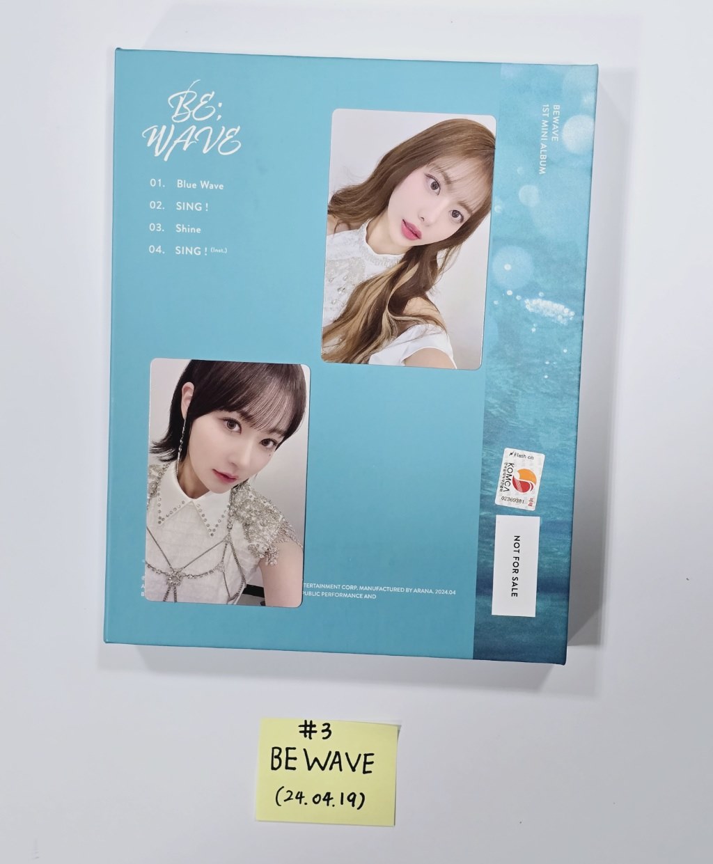 Loossemble "One of a Kind". BEWAVE "BE;WAVE" - Hand Autographed(Signed) Promo Album [24.4.19] - HALLYUSUPERSTORE
