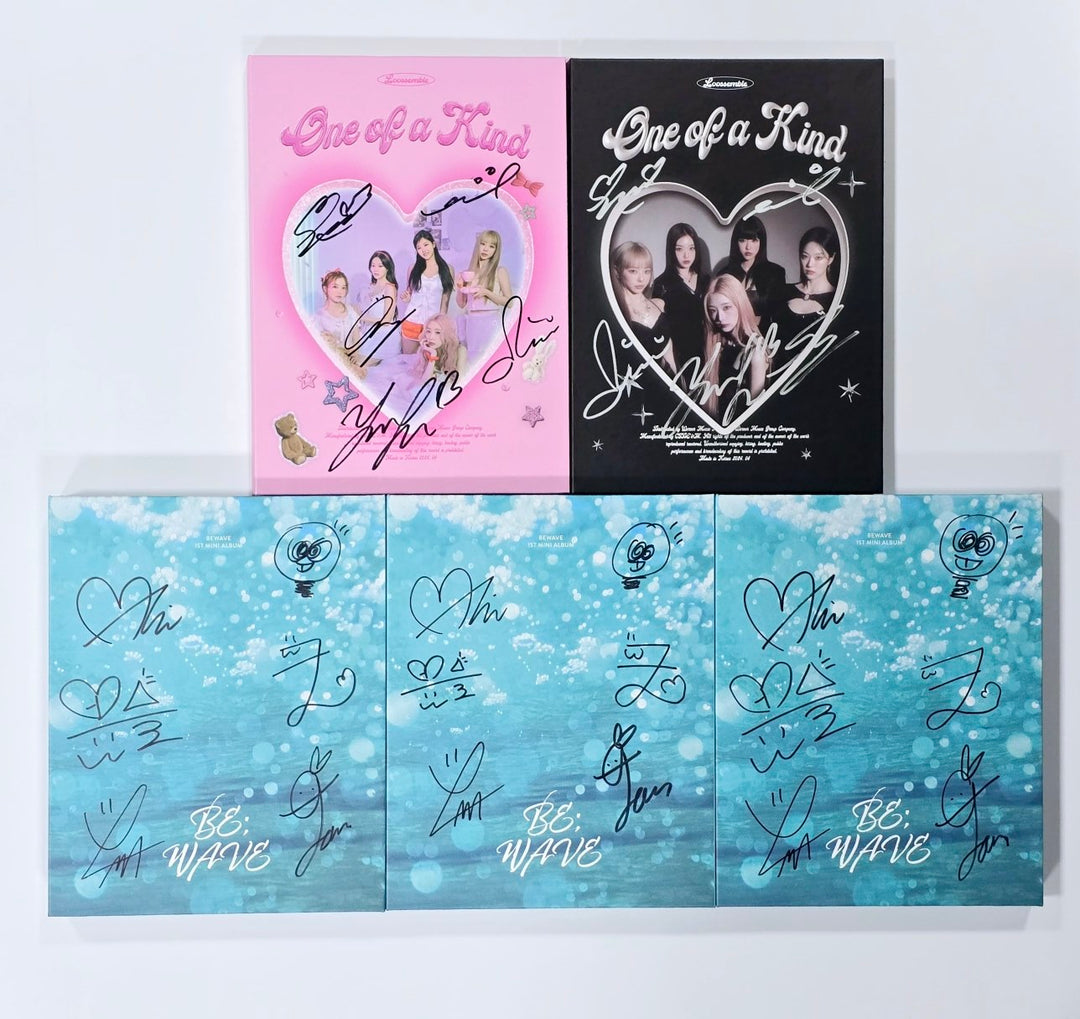 Loossemble "One of a Kind". BEWAVE "BE;WAVE" - Hand Autographed(Signed) Promo Album [24.4.19] - HALLYUSUPERSTORE