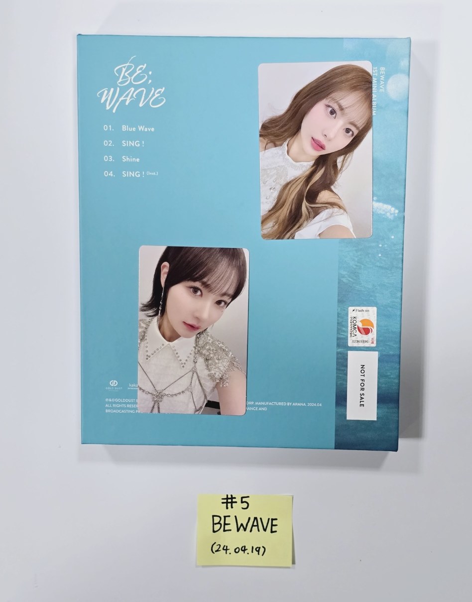 Loossemble "One of a Kind". BEWAVE "BE;WAVE" - Hand Autographed(Signed) Promo Album [24.4.19] - HALLYUSUPERSTORE