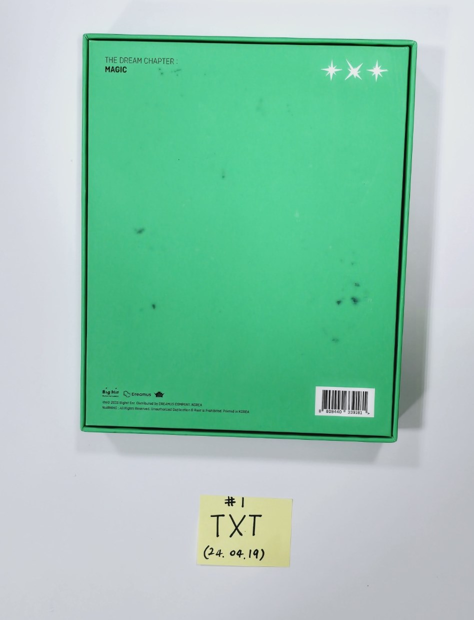 EPEX "소화(韶華)", BOYNEXTDOOR "HOW?", TXT "Magic"  - Hand Autographed(Signed) Promo Album [24.4.19] - HALLYUSUPERSTORE