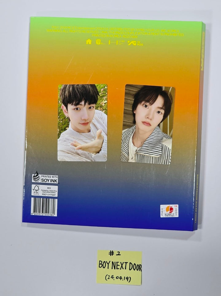 EPEX "소화(韶華)", BOYNEXTDOOR "HOW?", TXT "Magic"  - Hand Autographed(Signed) Promo Album [24.4.19] - HALLYUSUPERSTORE