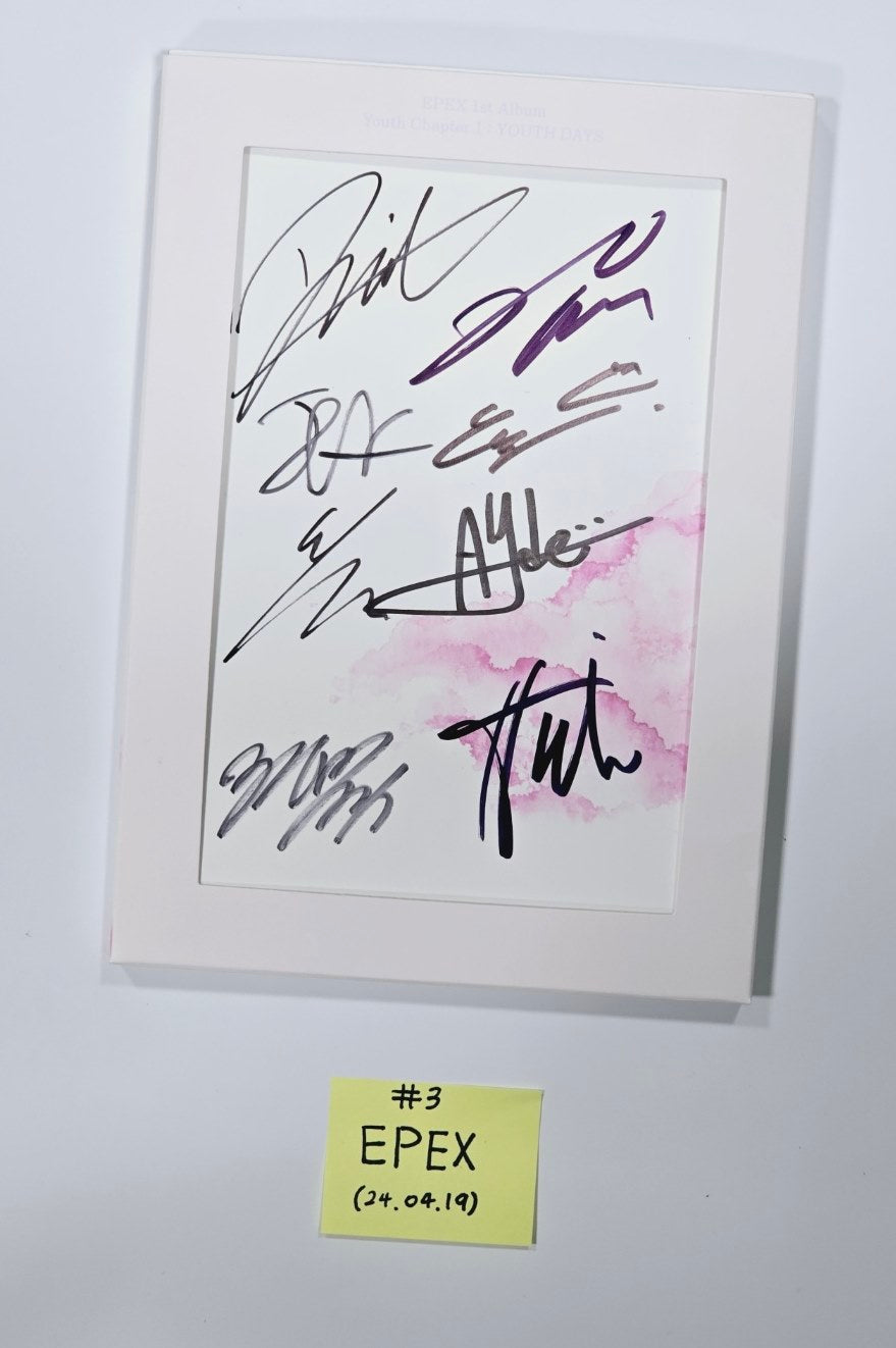 EPEX "소화(韶華)", BOYNEXTDOOR "HOW?", TXT "Magic"  - Hand Autographed(Signed) Promo Album [24.4.19] - HALLYUSUPERSTORE