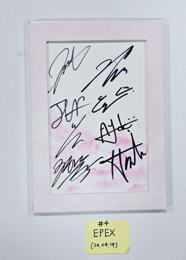 EPEX "소화(韶華)", BOYNEXTDOOR "HOW?", TXT "Magic"  - Hand Autographed(Signed) Promo Album [24.4.19] - HALLYUSUPERSTORE