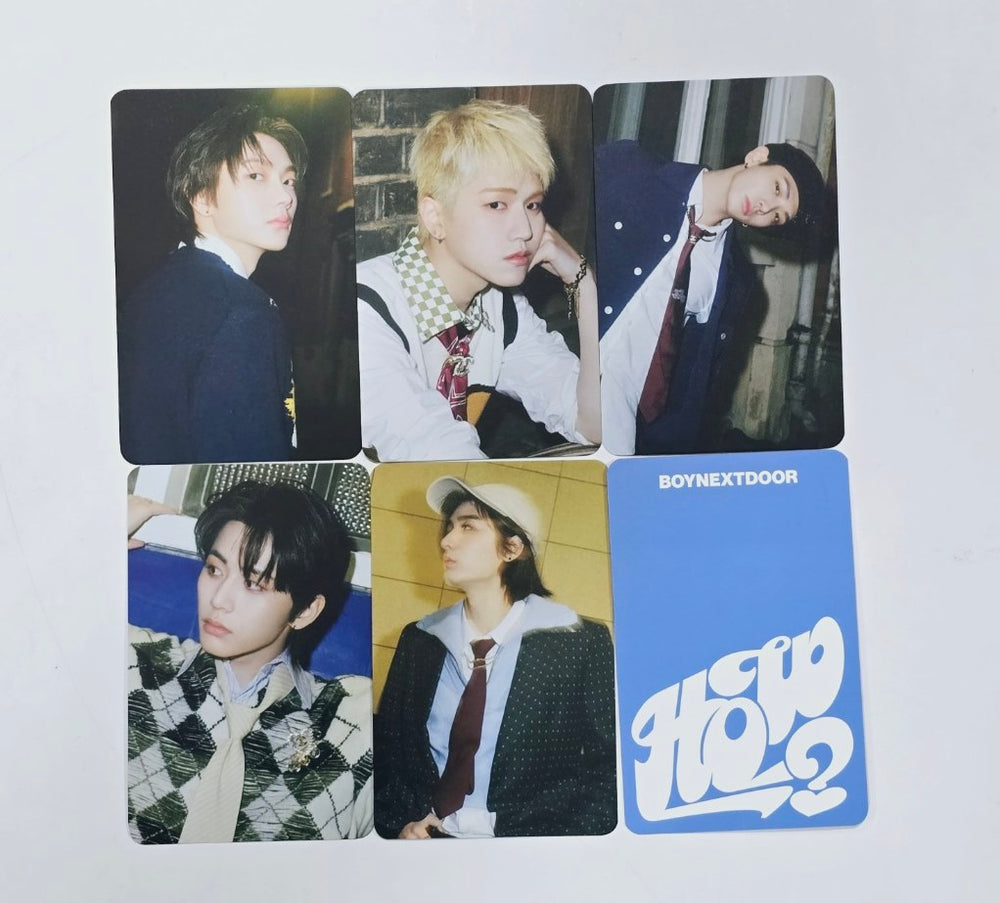 Boynextdoor  "HOW?" - Music Plant Pre-Order Benefit Photocard [24.4.19] - HALLYUSUPERSTORE