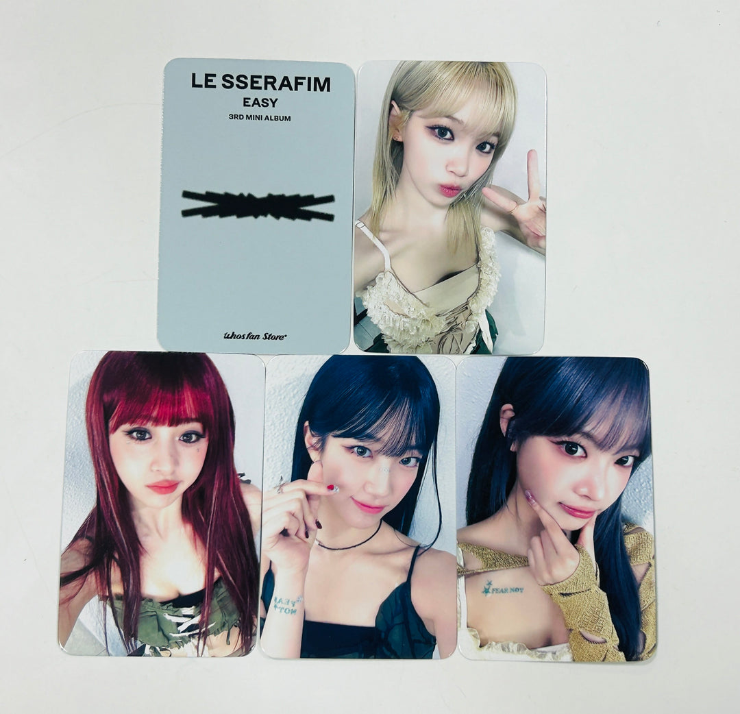 Le Sserafim 3rd Mini "EASY" - Who&