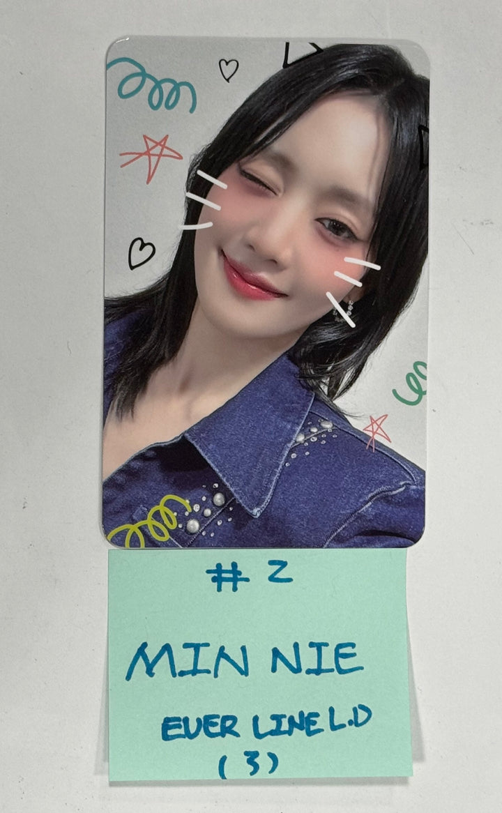 (g) I-DLE "2" 2nd Full Album - Everline Lucky Draw Event Photocard Round 2 [24.4.24] - HALLYUSUPERSTORE