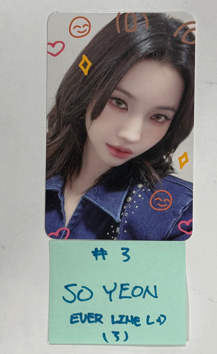 (g) I-DLE "2" 2nd Full Album - Everline Lucky Draw Event Photocard Round 2 [24.4.24] - HALLYUSUPERSTORE