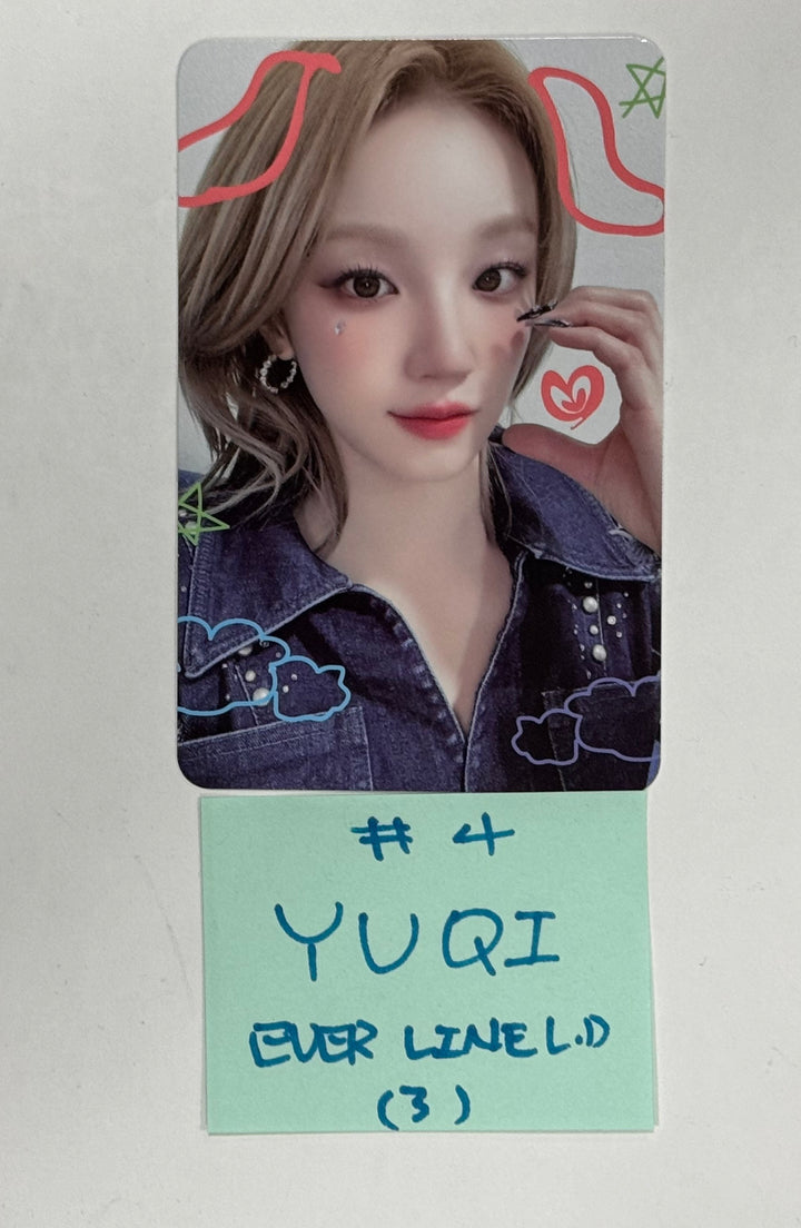 (g) I-DLE "2" 2nd Full Album - Everline Lucky Draw Event Photocard Round 2 [24.4.24] - HALLYUSUPERSTORE