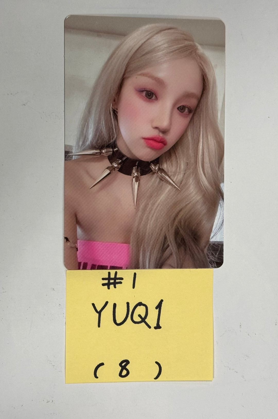 YUQI (Of (G) I-DLE) "YUQ1" - Official Photocard, ID Photo [24.4.24] - HALLYUSUPERSTORE