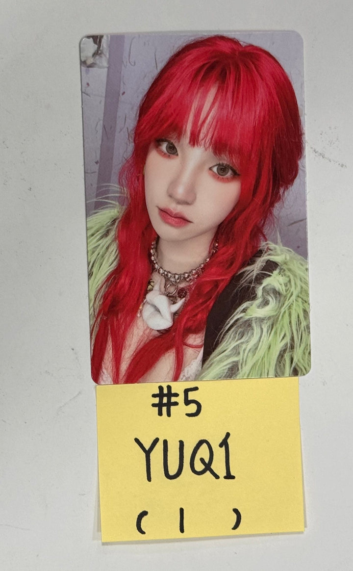 YUQI (Of (G) I-DLE) "YUQ1" - Official Photocard, ID Photo [24.4.24] - HALLYUSUPERSTORE