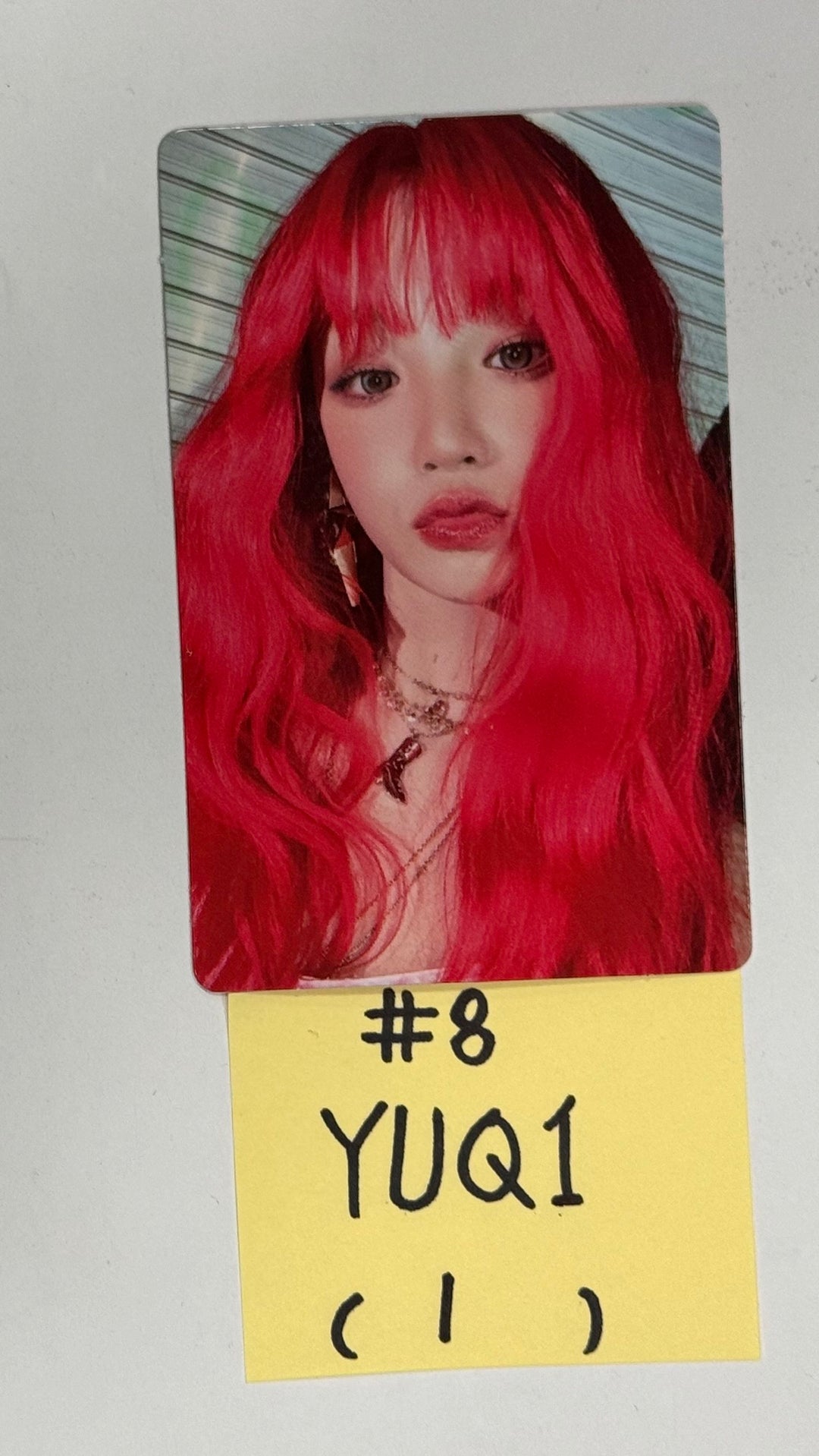 YUQI (Of (G) I-DLE) "YUQ1" - Official Photocard, ID Photo [24.4.24] - HALLYUSUPERSTORE
