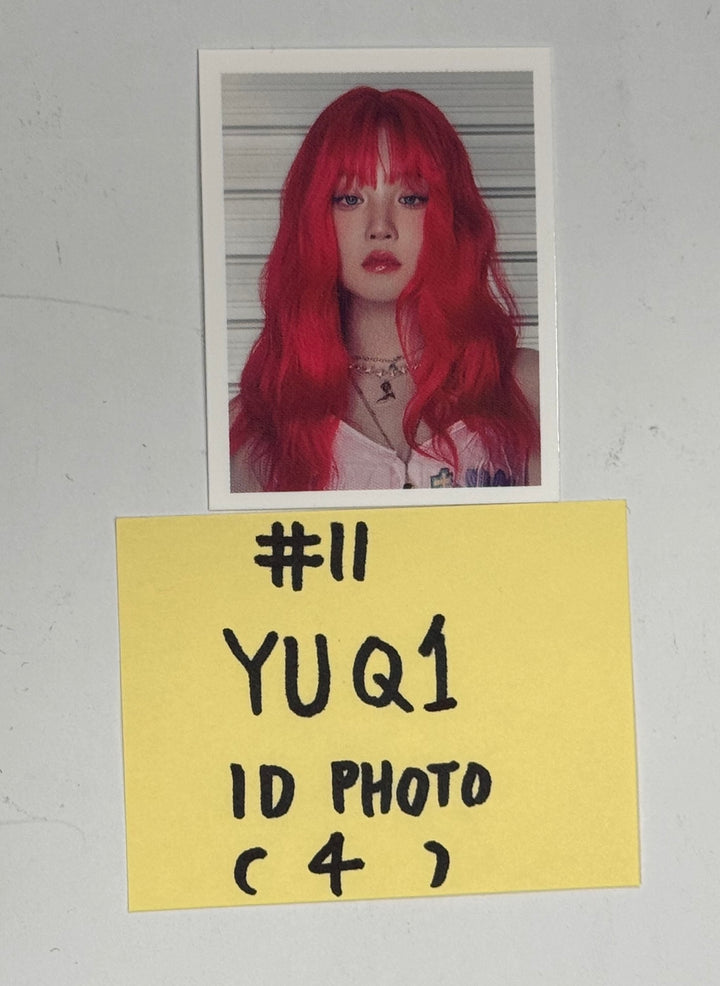 YUQI (Of (G) I-DLE) "YUQ1" - Official Photocard, ID Photo [24.4.24] - HALLYUSUPERSTORE