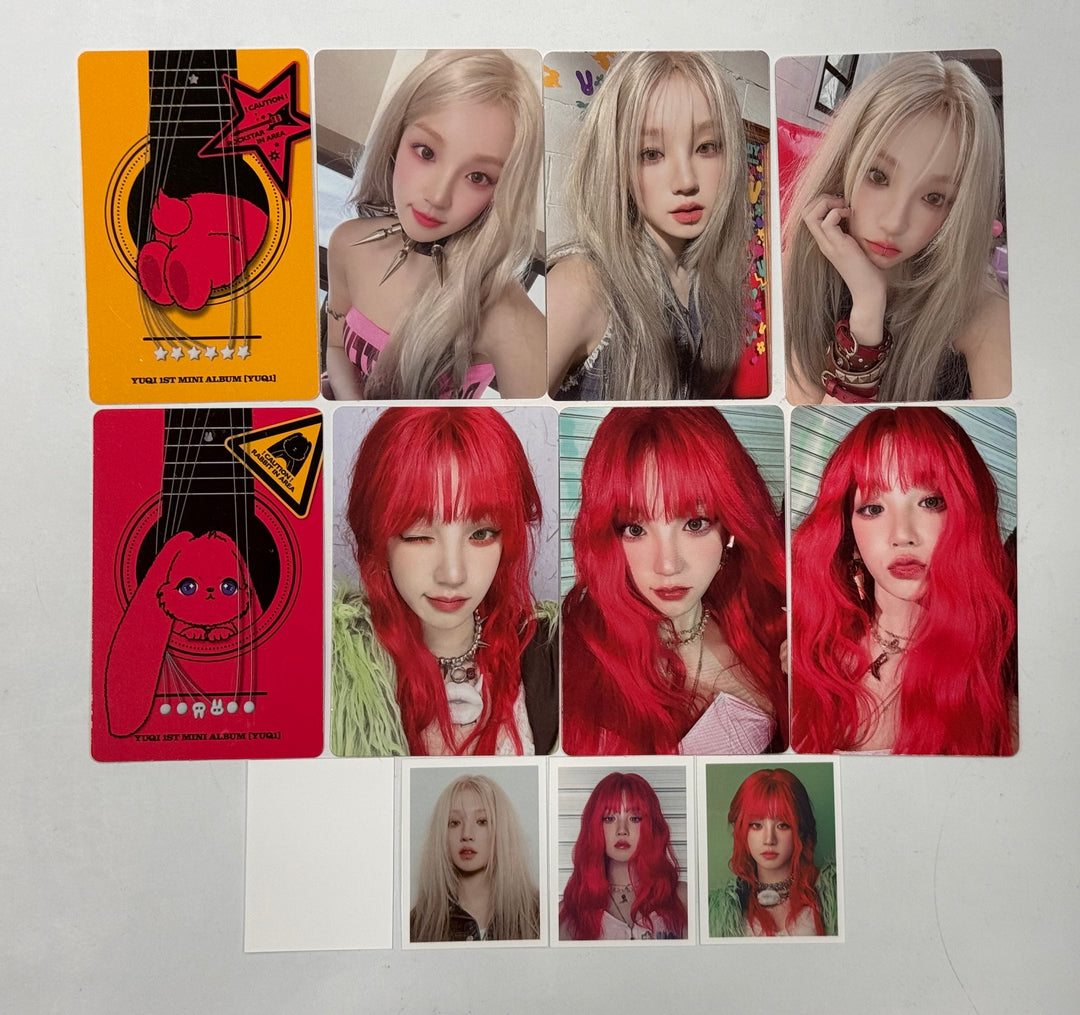YUQI (Of (G) I-DLE) "YUQ1" - Official Photocard, ID Photo [24.4.24] - HALLYUSUPERSTORE