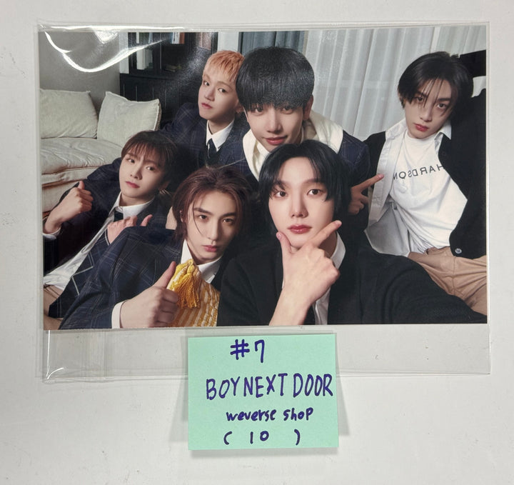 Boynextdoor  "HOW?" - Weverse Shop Come Back Live Event Hologram Photocard, Photo [24.4.24] - HALLYUSUPERSTORE
