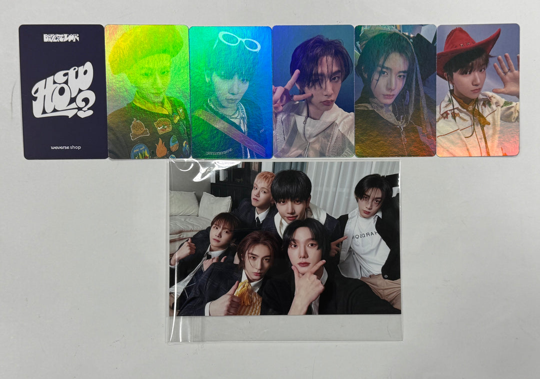 Boynextdoor  "HOW?" - Weverse Shop Come Back Live Event Hologram Photocard, Photo [24.4.24] - HALLYUSUPERSTORE