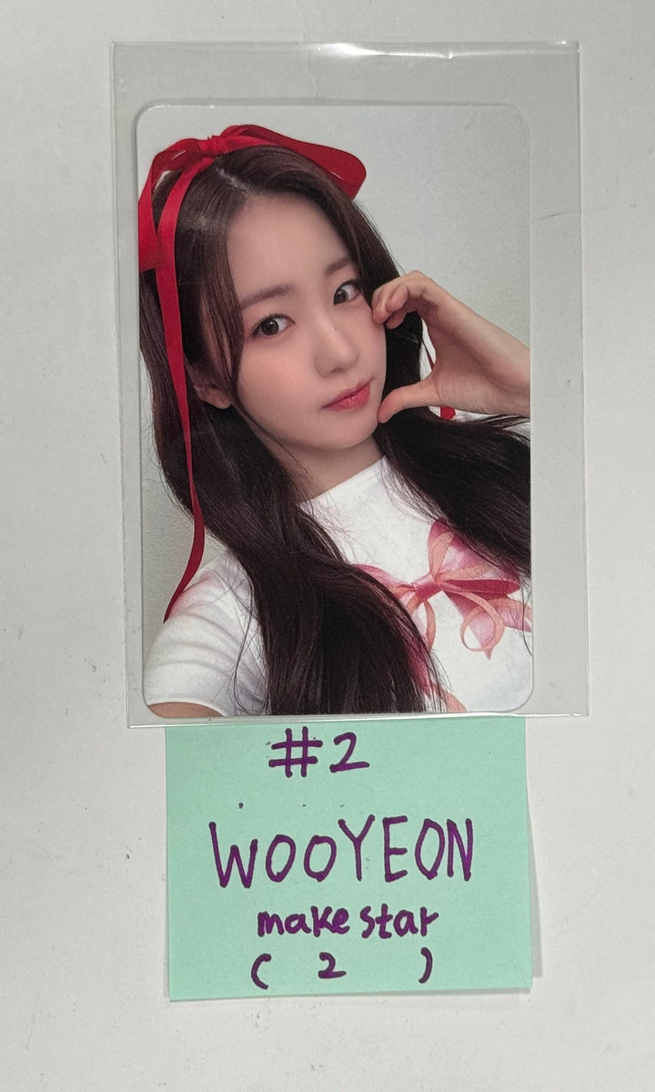 Woo!ah! "BLUSH" - Makestar Fansign Event Photocard, 4 Cut Sticker [24.4.24] - HALLYUSUPERSTORE