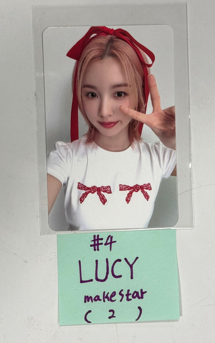 Woo!ah! "BLUSH" - Makestar Fansign Event Photocard, 4 Cut Sticker [24.4.24] - HALLYUSUPERSTORE