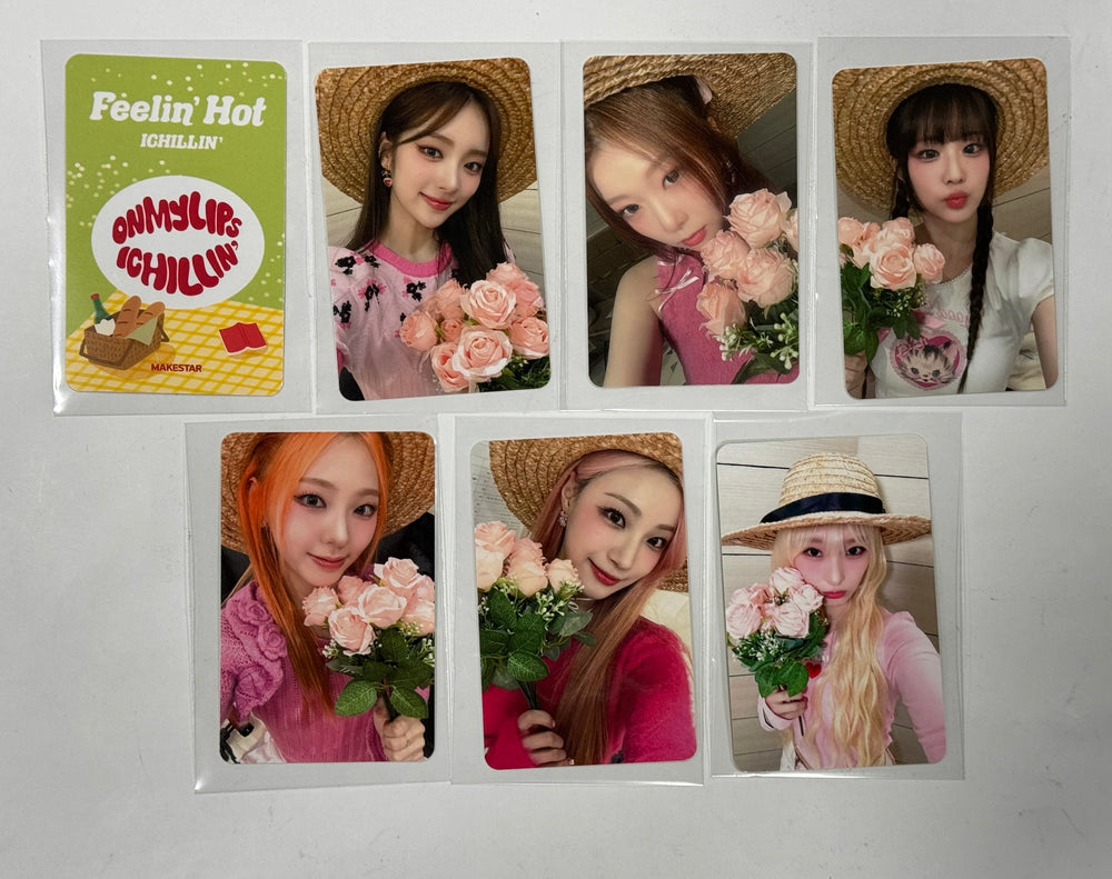 ICHILLIN "Feelin' Hot" - Makestar Fansign Event Photocard Round 5 [Poca Ver.] [24.4.24] - HALLYUSUPERSTORE