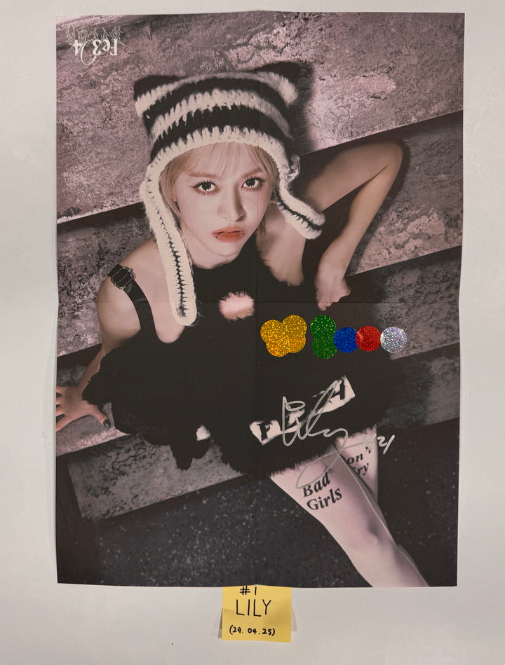 NMIXX "Fe3O4: BREAK" - A Cut Page From Fansign Event Album [24.4.25] - HALLYUSUPERSTORE