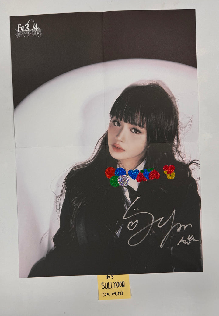 NMIXX "Fe3O4: BREAK" - A Cut Page From Fansign Event Album [24.4.25] - HALLYUSUPERSTORE